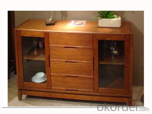 Solid Wood Dining Cabinet System 1