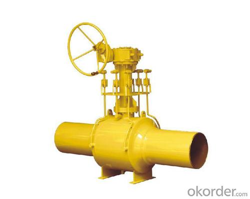 Full Welded Ball Valve for Water, Oil, Gas System 1