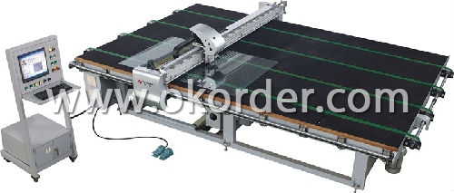 glass cutting machine for the processing