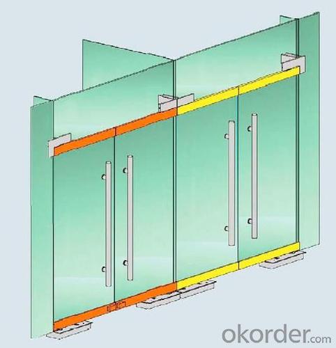 Stainless Steel Long Patch Fitting for Glass Door System 1