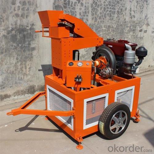 Libya Clay Bricks Machine WT1-20 BLock Machine 3000Pcs/Day System 1