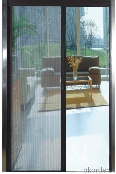 Manufacture Of No End Bar Plisse Screen Door System 1