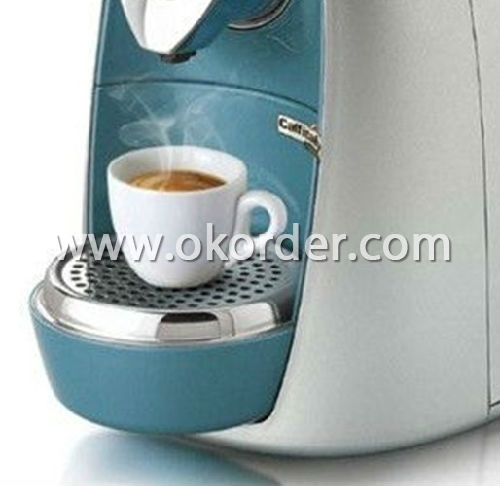 coffee machine with capsule