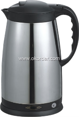 Over Heat Protection Rotational Stainless Kettles  