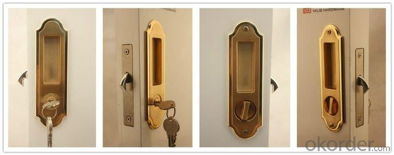 Concise Design Sliding Wooden Door Lock, Sliding Wooden Door Lock