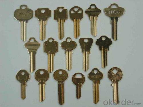 Brass Key Blank System 1