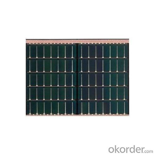 German Solar Cells Flexible Thin Film Solar Pane Price List with Waterproof Junction Box System 1