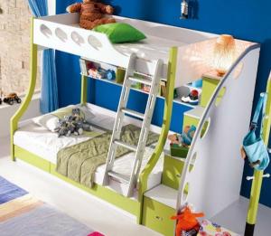 Modern Children Bunk Bed System 1