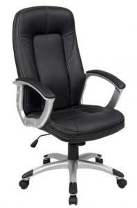 Black Modern style PU Office Chair/350mm Nylon Powder Coated/Butterfly tilt System 1
