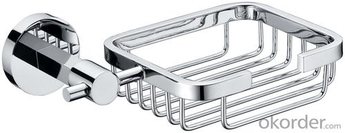 High Quality Brass Soap Basket System 1