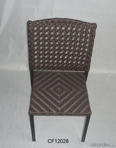 Outdoor Furniture Iron and PE Rattan  Chair System 1