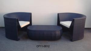 Rattan Modern Outdoor Garden Furniture Table Set System 1