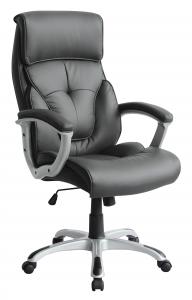 New Design Hot Selling Full Grey Half PU High Quality Office Chair System 1