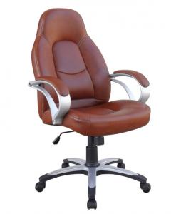 Model Style Hot Selling High Quality Dark Brown High Back Office Chair System 1