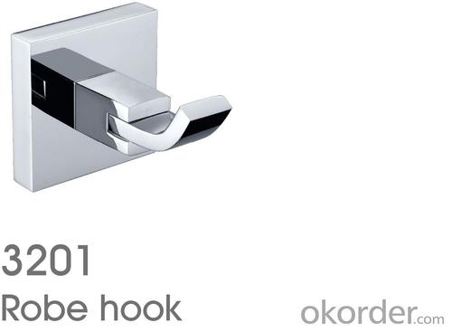 New Design Solid Brass Robe Hook Exquisite Decorative Bathroom Accessories System 1