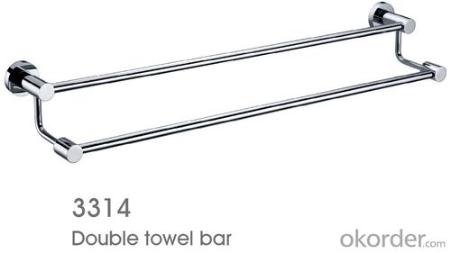 Solid Brass Bathroom Accessories Towel Bar System 1