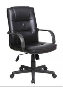 Modern style PU Office Chair/ 270mm Nylon Base/PP Armrests/Butterfly tilt/Office Furniture