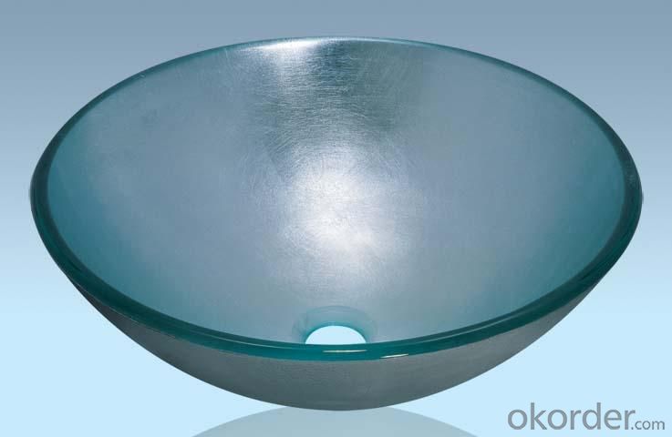 Unique Design Hot Selling Bathroom Product Tempered glass Light Corlor Washbasin System 1