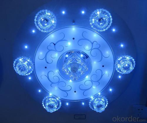 Living Room Light Type 2 D550MM LED Crystal Ceiling Light Pendant Lights Classic Ceiling Pendant Light System 1