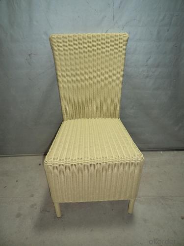Rattan Iron Shelves Outdoor Garden Furniture Dining Chair System 1