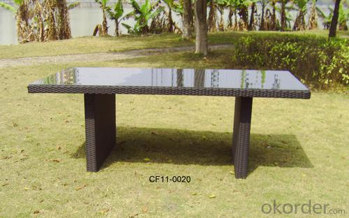 Rattan Simple Modern Outdoor Garden Furniture Table System 1