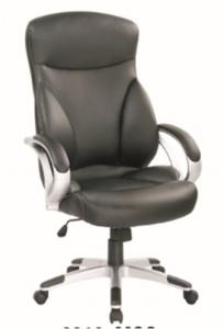 Black Modern style PU Office Chair/350mm Nylon Powder Coated/Butterfly tilt/Office Furniture