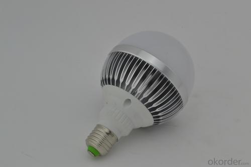 LED Bulb PC Cover Aluminum 12W E27 Wide Beam Angle System 1