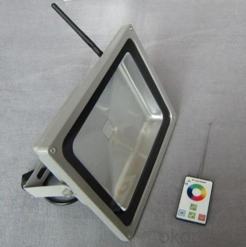 LED RF RGB Flood Light High Brightness IP 65 60W System 1