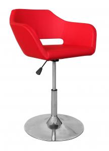 Hot Selling High Quality Comfortable Red PU Bar Stool
