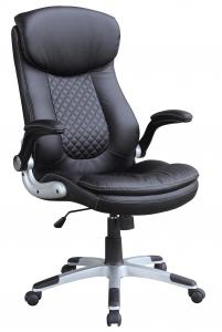 New Design Hot Selling High Back Full Black Half PU High Quality Office Chair System 1
