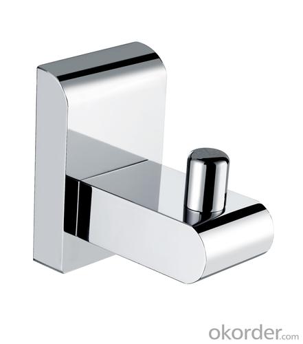 Decorative Organize Exquisite Bathroom Accessories Solid Brass Robe Hook System 1