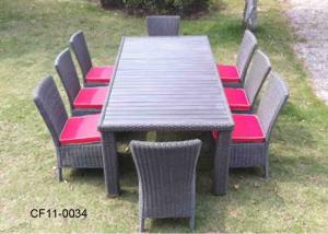 Classical Modern Leisure Rattan Outdoor Garden Furniture Table Set