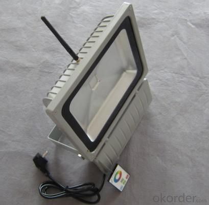 LED RF RGB Flood Light High Brightness IP 65 90W System 1