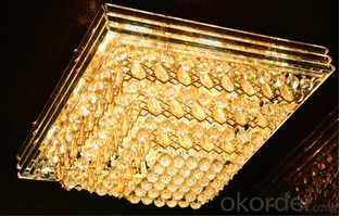 Crystal Ceiling Light Pendant Lights Classic Golden Ceiling Pendant Light 216PCS Light Ball 1000*1000 System 1