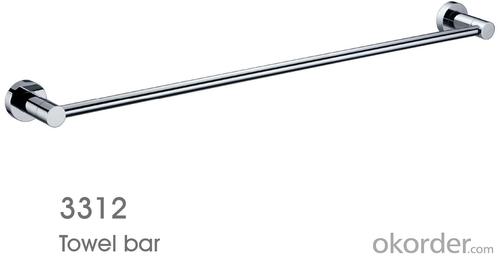 Decorative Bathroom Accessories Brass Towel Bar System 1