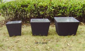 Rattan Modern Outdoor Garden Furniture Tea Table Set System 1
