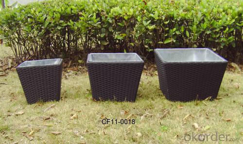 Rattan Modern Outdoor Garden Furniture Tea Table Set System 1