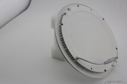 Dimmable LED Panel Light Round SMD Chip 18W System 1