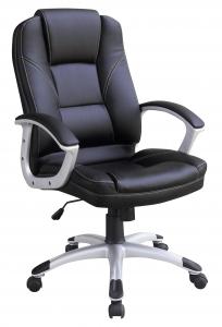 New Design Hot Selling Black PU Front High Quality Office Chair System 1