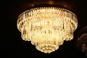 Crystal Ceiling Light Pendant Lights Classic Golden Ceiling Pendant Light 221PCS Light Ball Round D850mm System 1