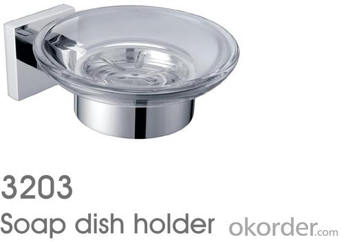 New Design Exquisite Decorative Bathroom Accessories Solid Brass Soap Dish Holder System 1