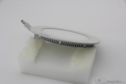 Dimmable LED Panel Light Round SMD Chip 9W System 1