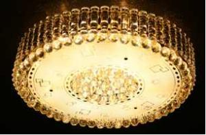 Crystal Ceiling Light Pendant Lights Classic Golden Ceiling Pendant Light 51PCS Light Ball Round D800mm System 1