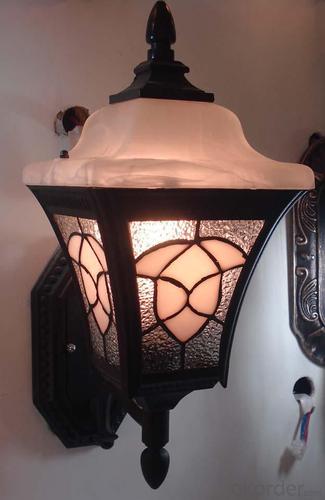 Outdoor Light Wall Light Ceiling Lamp 180*350mm Ceiling Light Pendant Lights Energy-Saving Lamp Frosted Glass Type-2 System 1