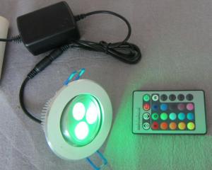 LED Downlight IR RGB Low-voltage 3*1 W