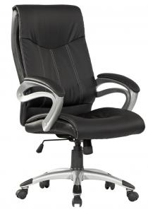 Model Style Hot Selling High Quality High Back Full Black Half PU Power Coating Office Chair