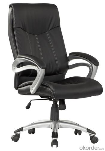 Model Style Hot Selling High Quality High Back Full Black Half PU Power Coating Office Chair System 1