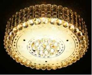 Crystal Ceiling Light Pendant Lights Classic Golden Ceiling Pendant Light 37PCS Light Ball Round D600mm System 1