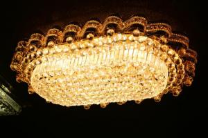 Crystal Ceiling Light Pendant Lights Classic Golden Ceiling Pendant Light 294PCS Light Ball 1150*750 System 1