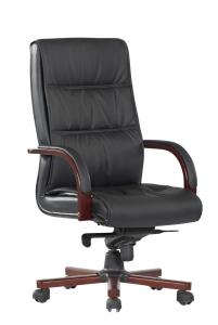 Classical Hot Selling High Quality High Back Bonded Leather Front Office Chair System 1